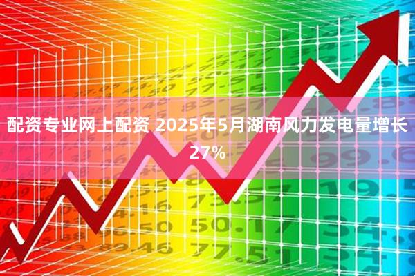 配资专业网上配资 2025年5月湖南风力发电量增长27%